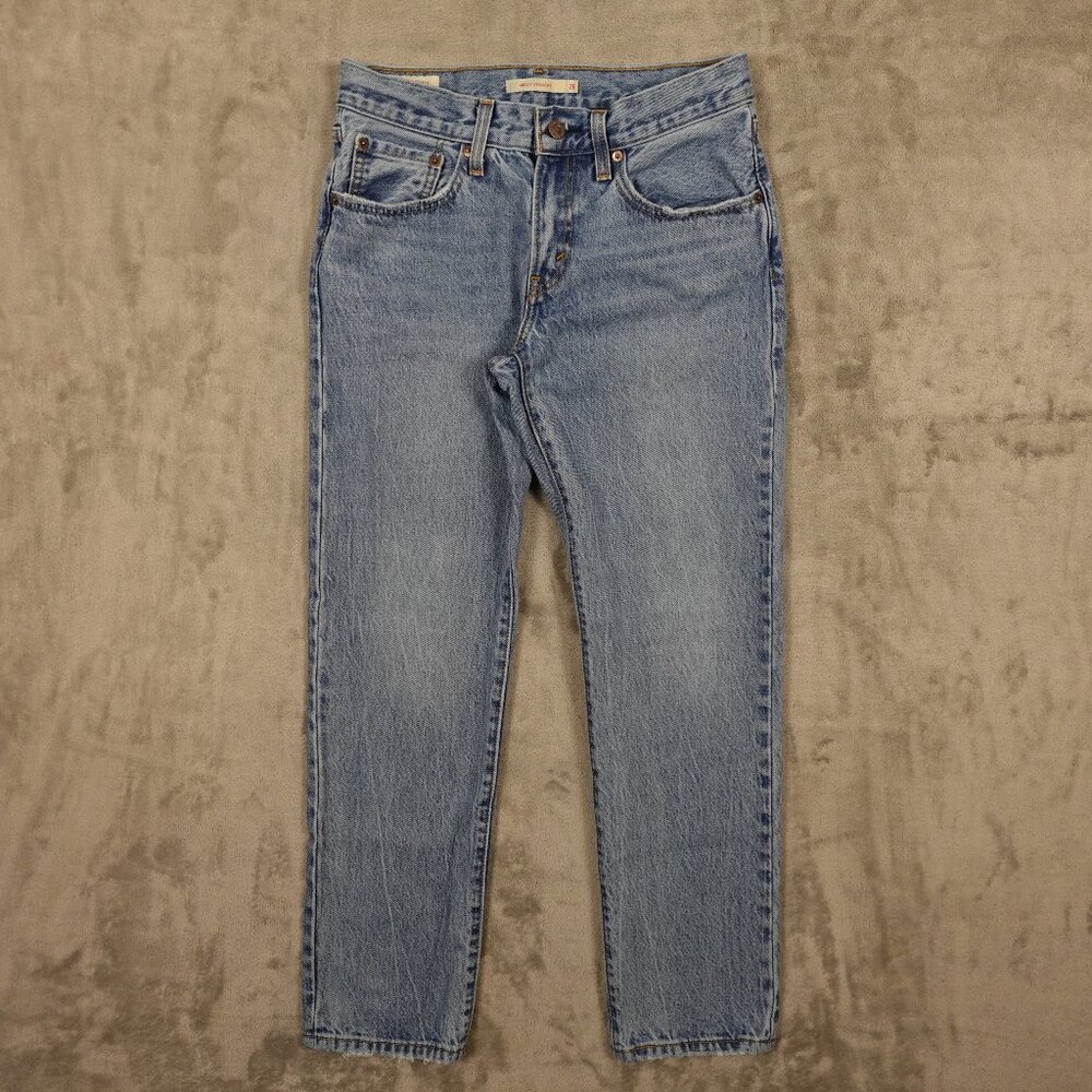 Levi's Middy Straight Leg Jeans - Light Blue